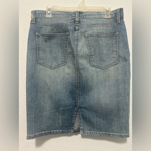 Current/Elliot Blue Denim Skirt size 30 - Picture 4 of 10